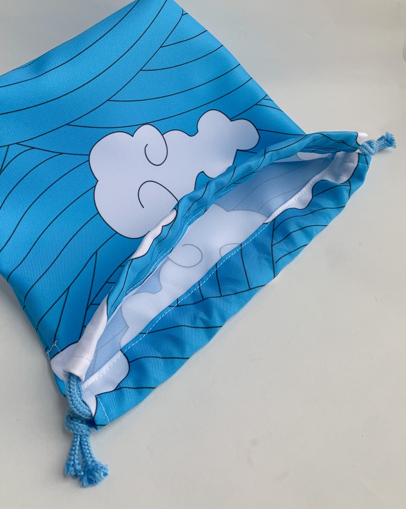 【鬼滅の刃】鱗滝左近次風 巾着