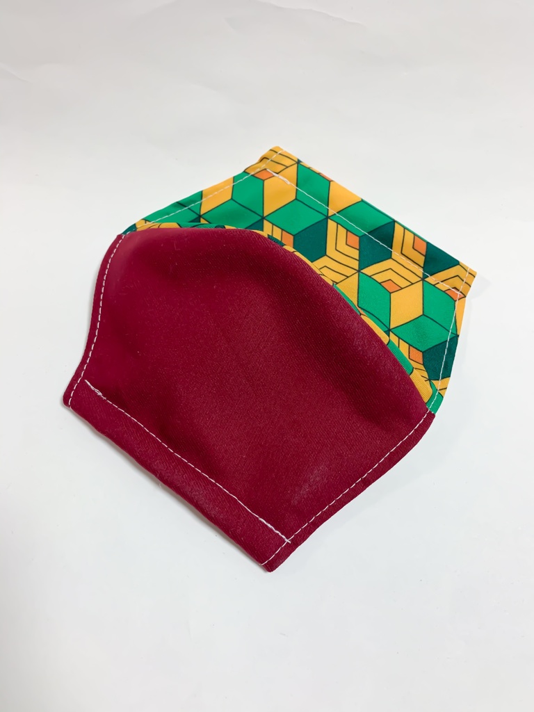 【鬼滅の刃】💦接触冷感💦冨岡義勇イメージ立体マスク