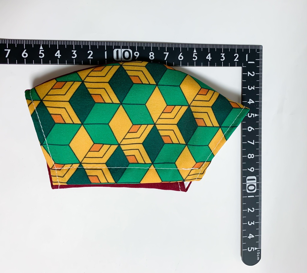 【鬼滅の刃】💦接触冷感💦冨岡義勇イメージ立体マスク