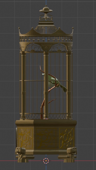 アンティーククロック(ざっくりした時計としてVRCで使用可能)