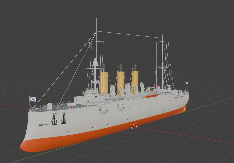 防護巡洋艦あぶろーら（アヴローラ風防護巡洋艦）
