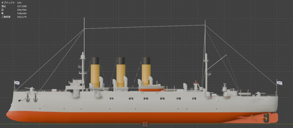 防護巡洋艦あぶろーら(アヴローラ風防護巡洋艦)