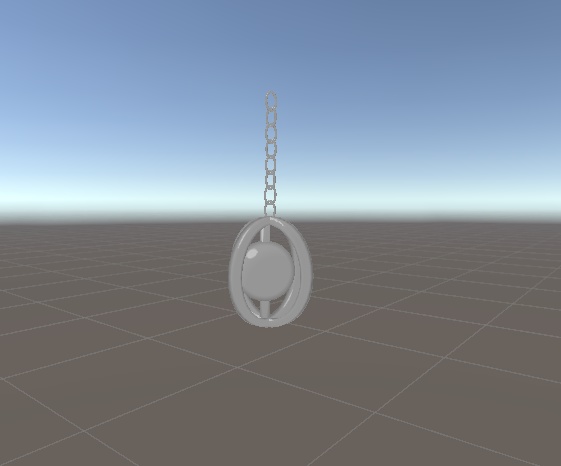 シンプルなイヤリング