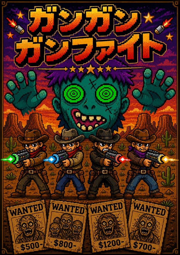 ガンガンガンファイト