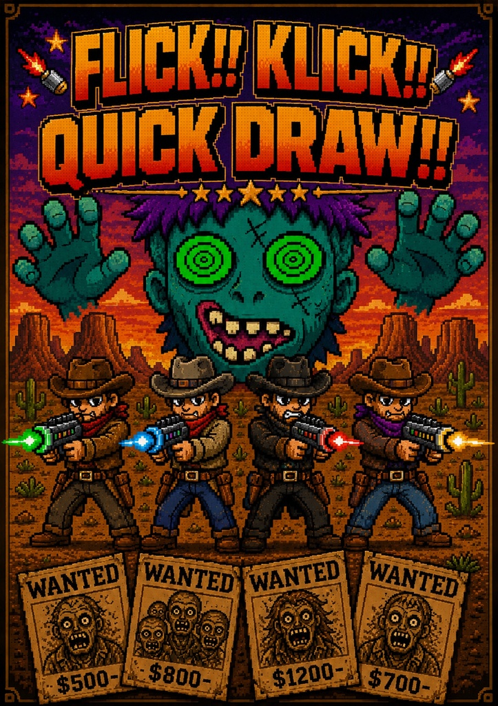 FLICK!!KLICK!!QUICK DRAW!!