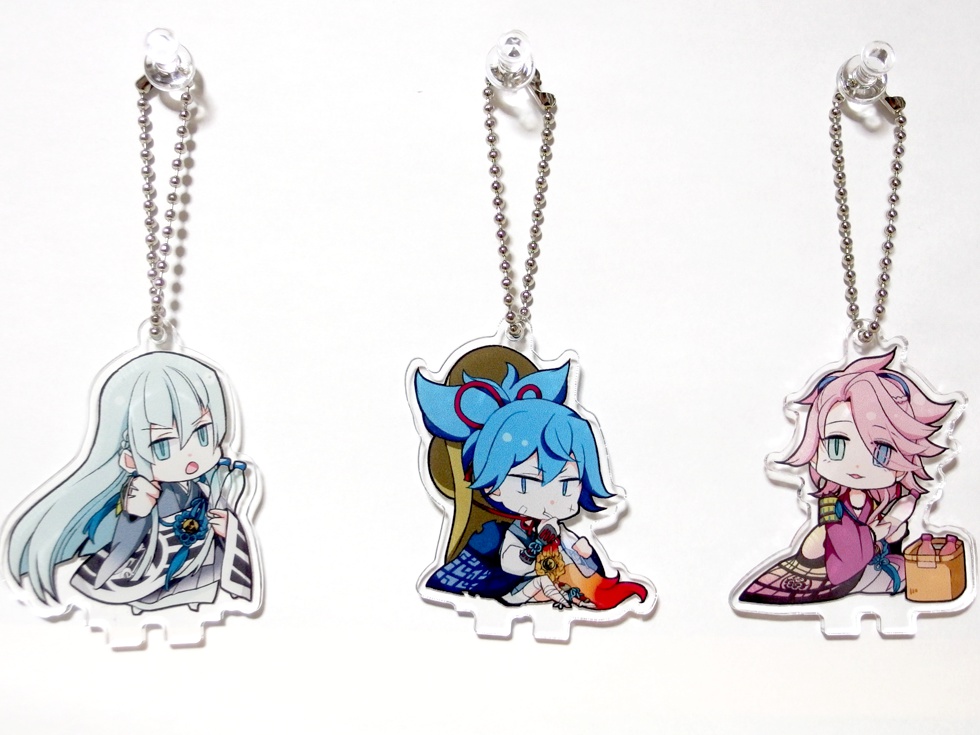 左文字三兄弟ボトルキャップステージ&アクキー