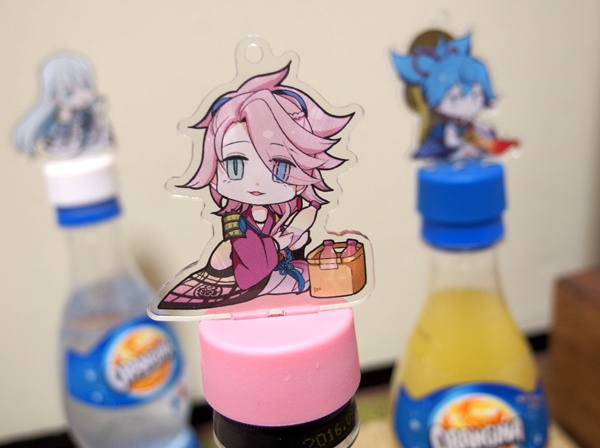 左文字三兄弟ボトルキャップステージ&アクキー