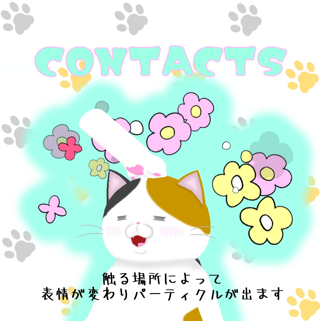 オリジナル3Dモデル「ねこにん ミケ」