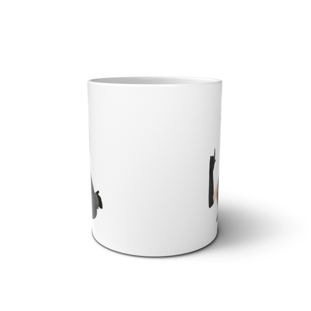 巫女カイン マグカップ(白カイン&黒カイン)