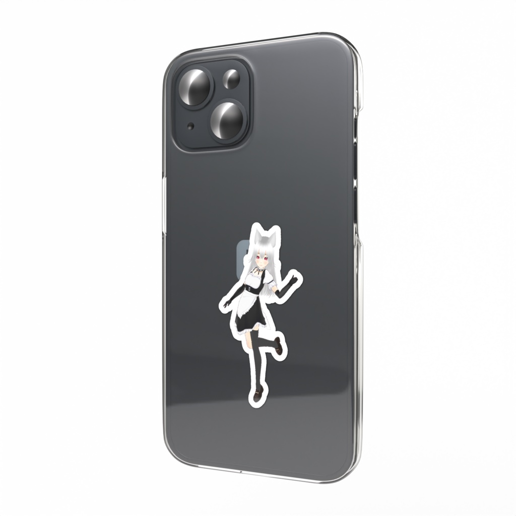 巫女カイン　スマホステッカー（ロリカイン）