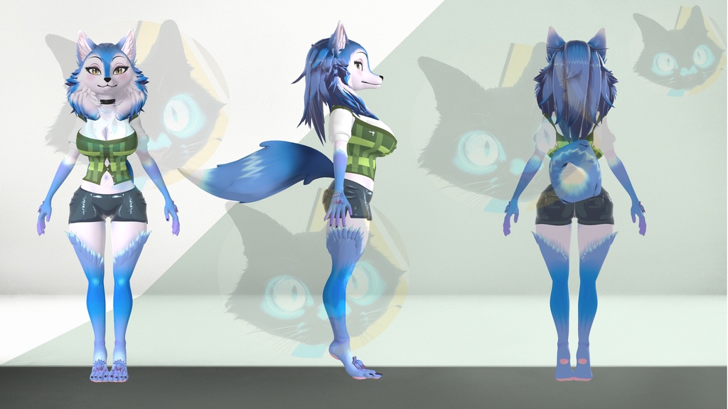 furry VT  model bye @erosam4  VRM Version  - EROShop - 3/3