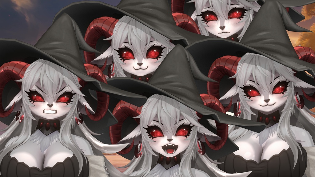 Lilit Blend @By Erosam4 (VRM model) Vtuber