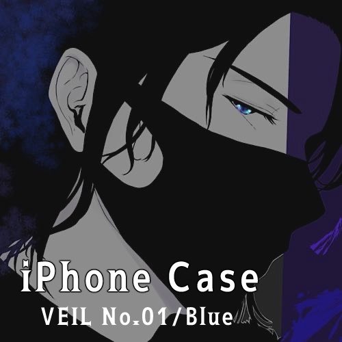VEIL No.01 / Blue iPhoneケース