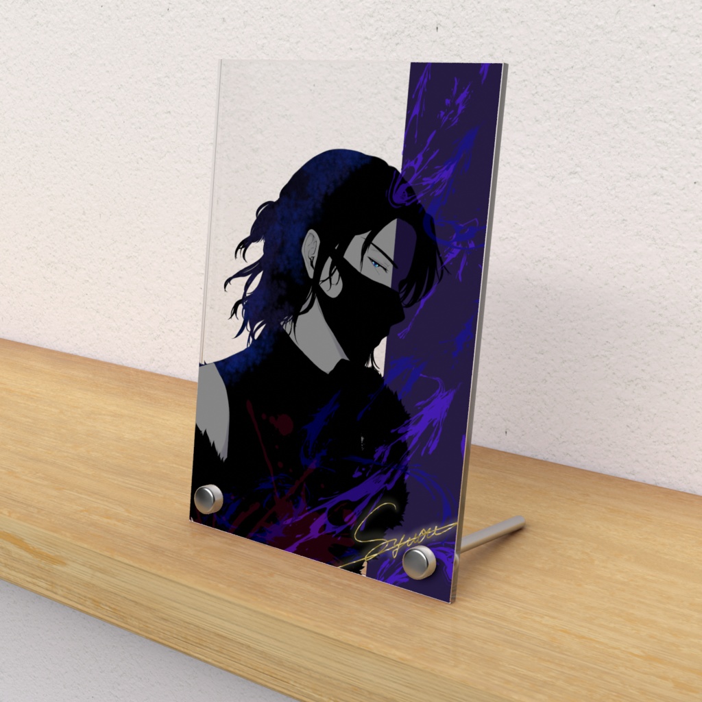 VEIL No.01 / Blue アクリルフォトスタンド