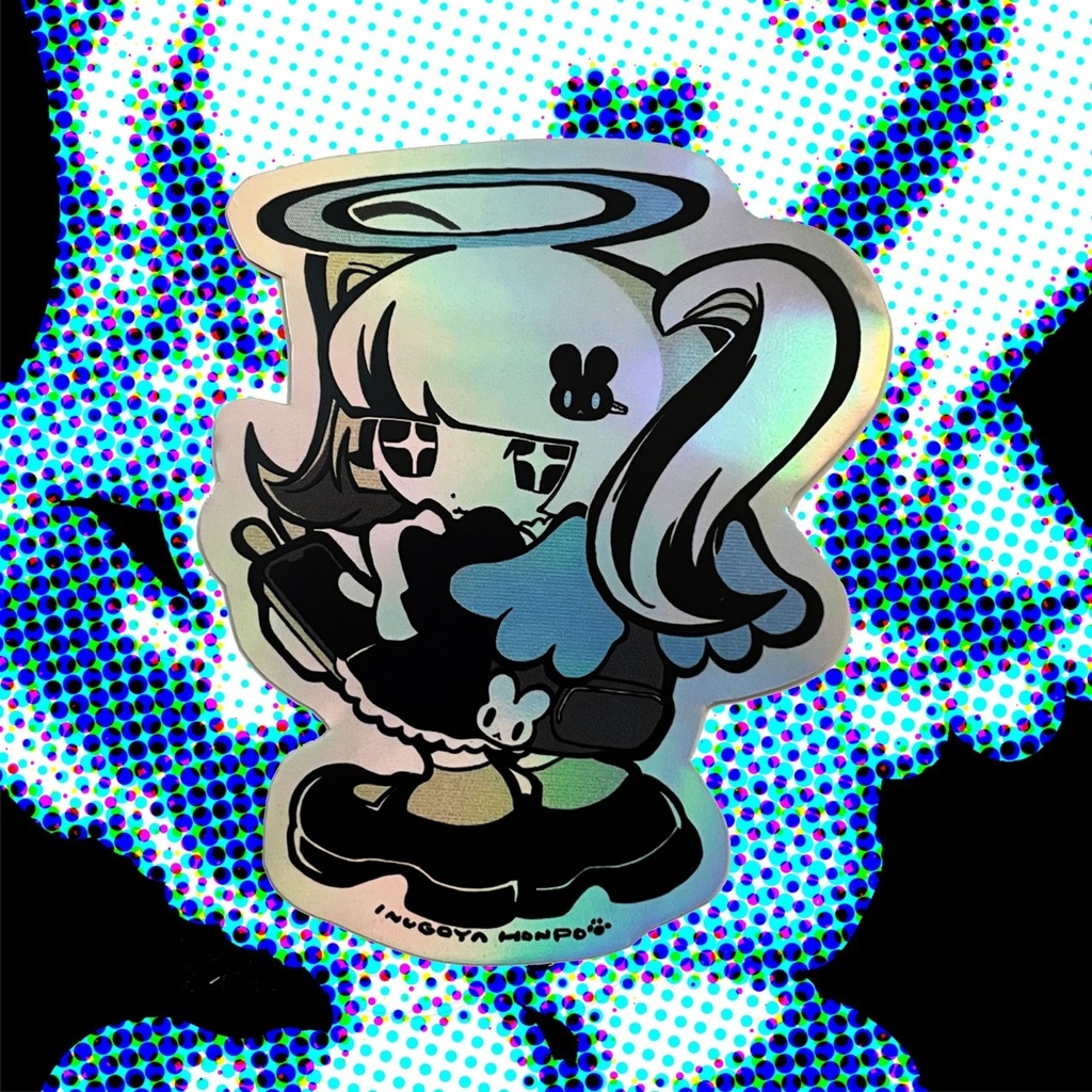 天使ちゃんホロステッカー