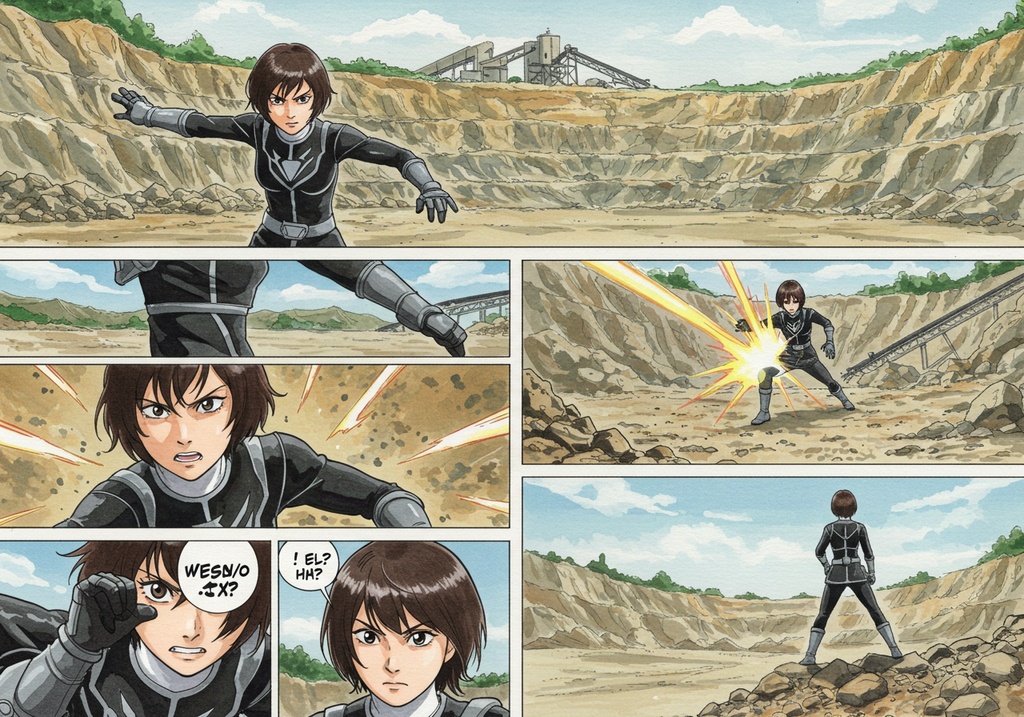 AIヒロイン写真集風イラスト集 黒い戦隊ヒロインはすきですか?