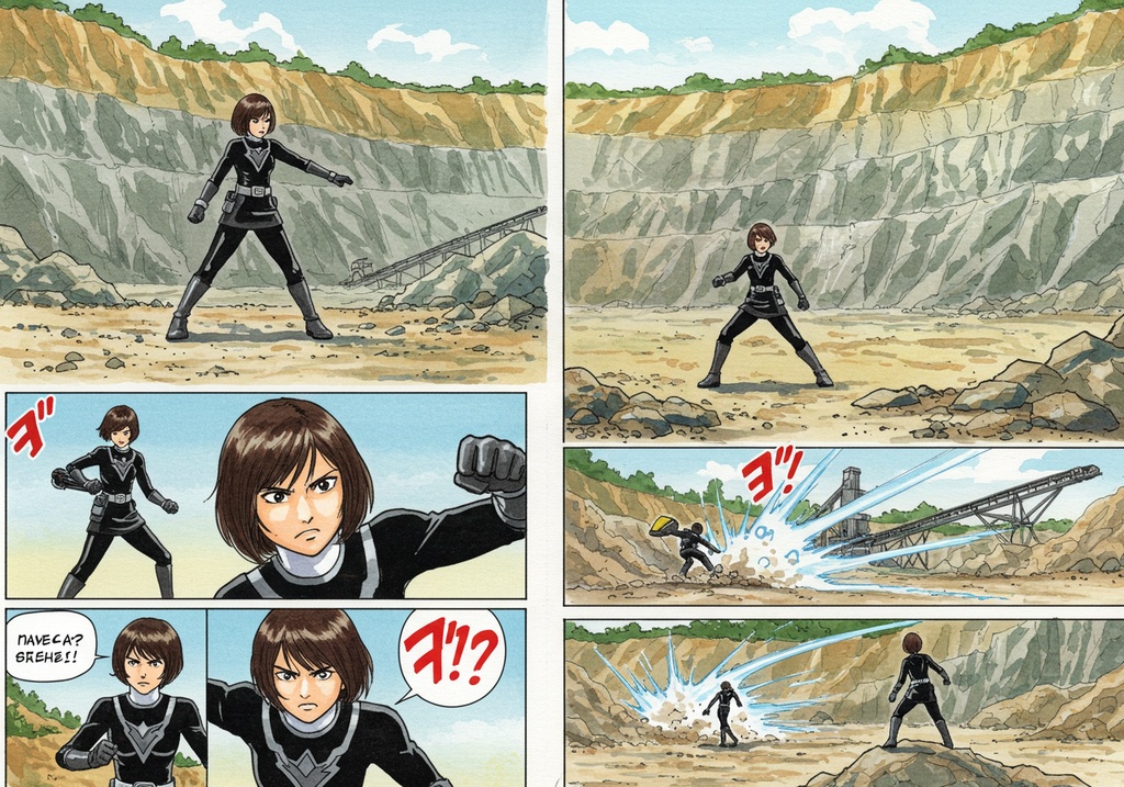 AIヒロイン写真集風イラスト集 黒い戦隊ヒロインはすきですか?