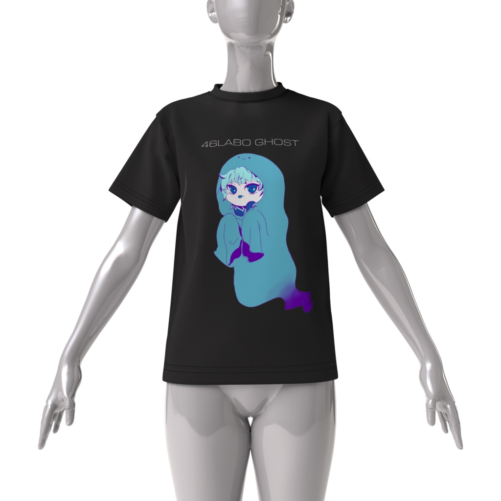 しむらぼゴーストちゃんビッグシルエットTシャツ