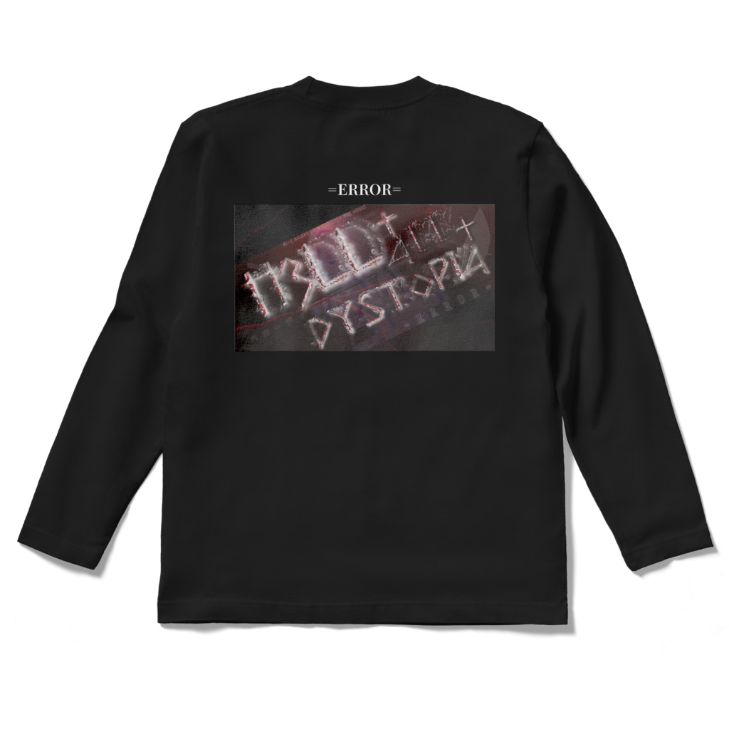"ハローディストピア"ロングスリーブTシャツ