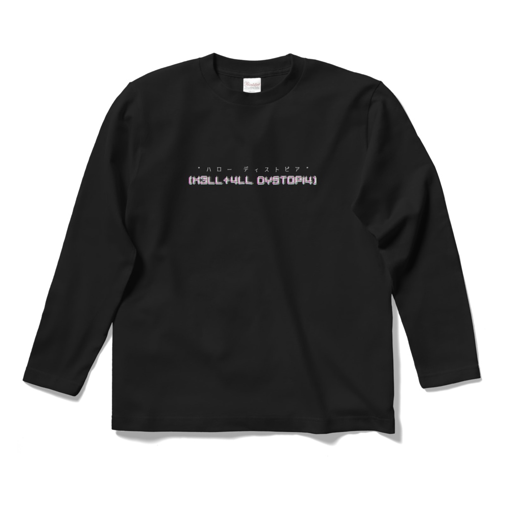 "ハローディストピア"ロングスリーブTシャツ