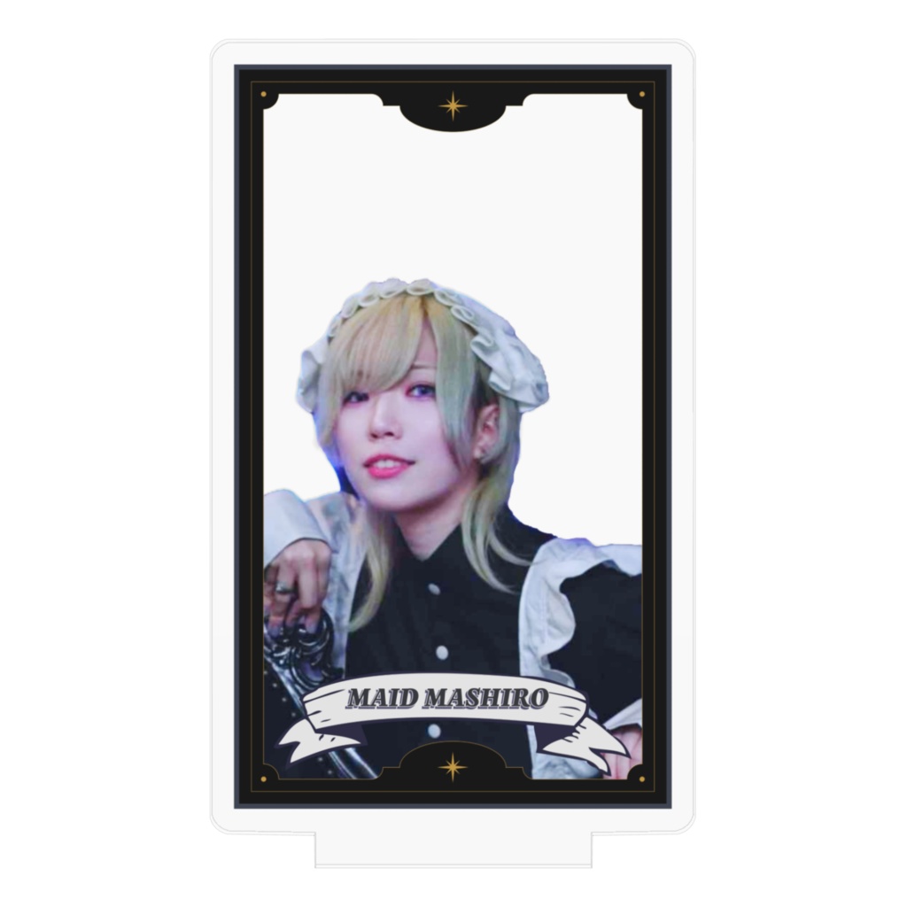 メイド真白 - カード風アクリルスタンド