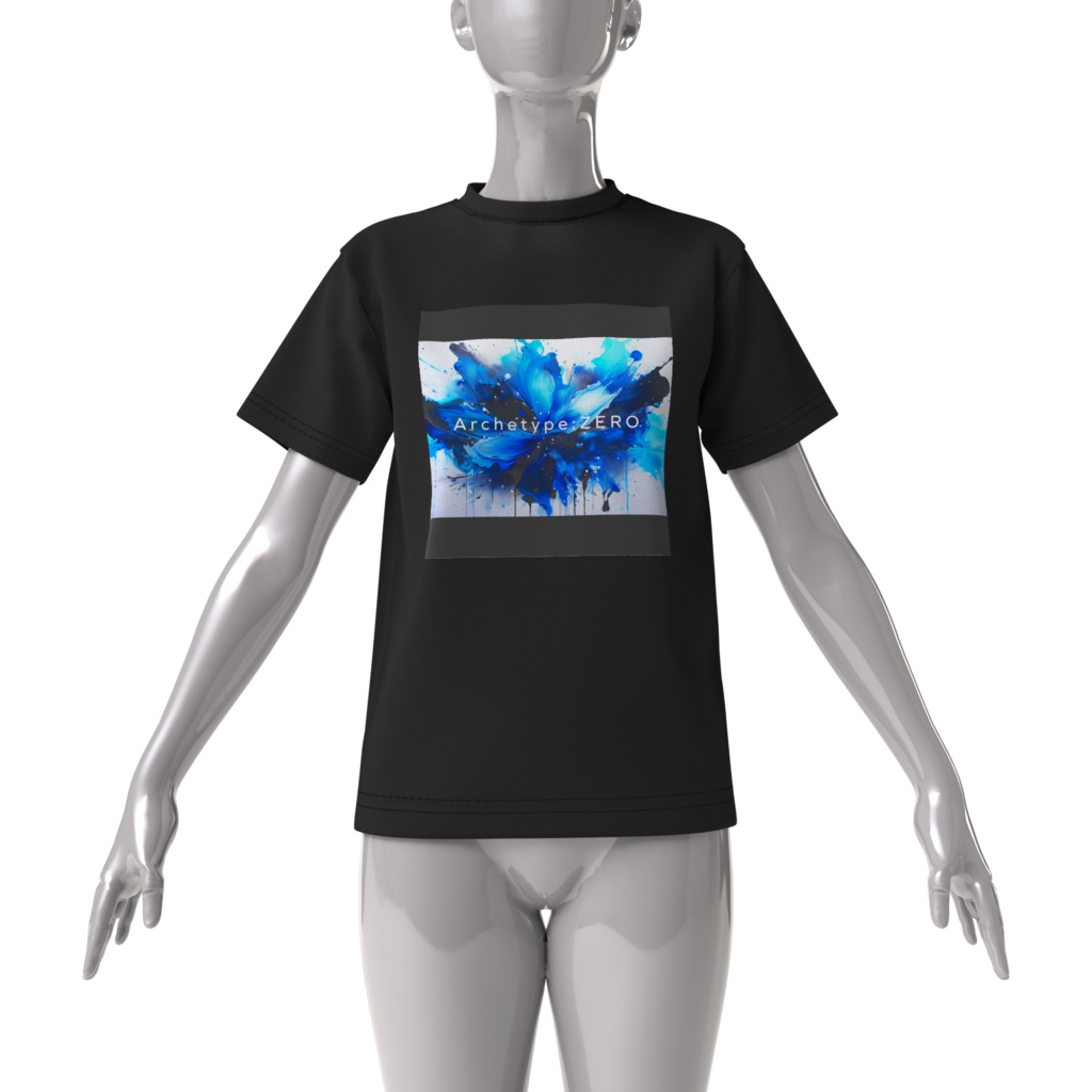 "Archetype:ZERO" - ビッグシルエットTシャツ