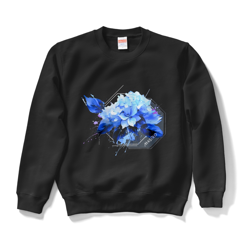 "M45R10"デザインロゴ - スウェット[Black]