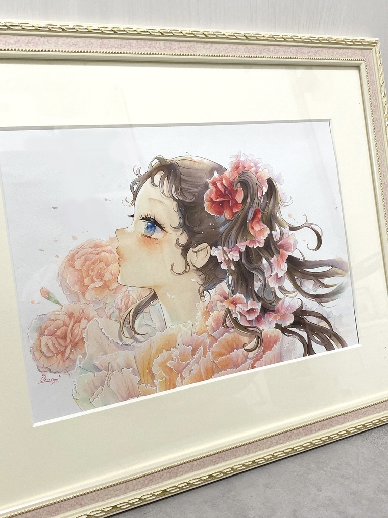 額装原画【flower】