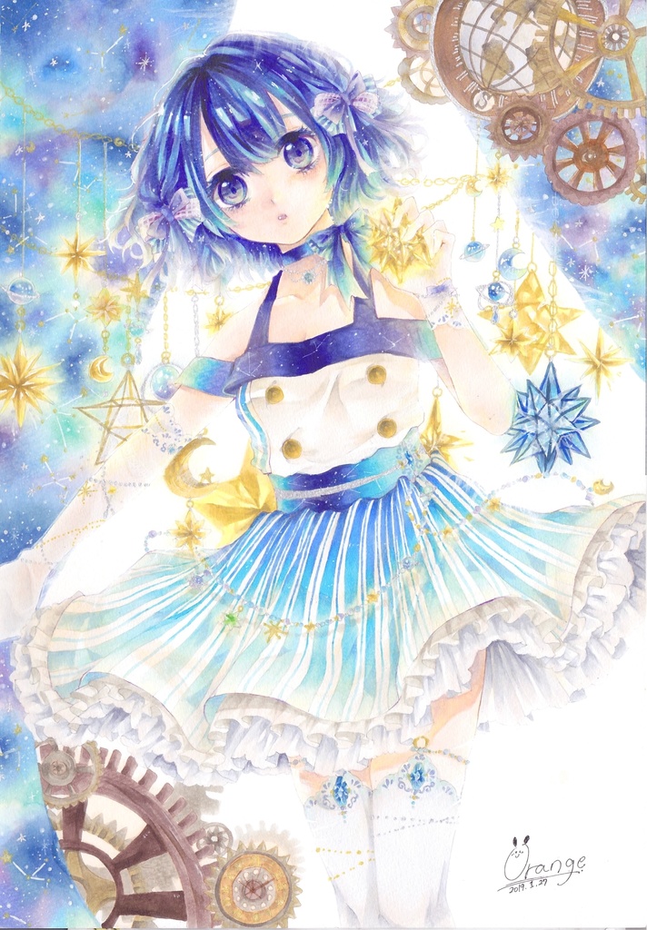 ポストカード『星屑の歯車』