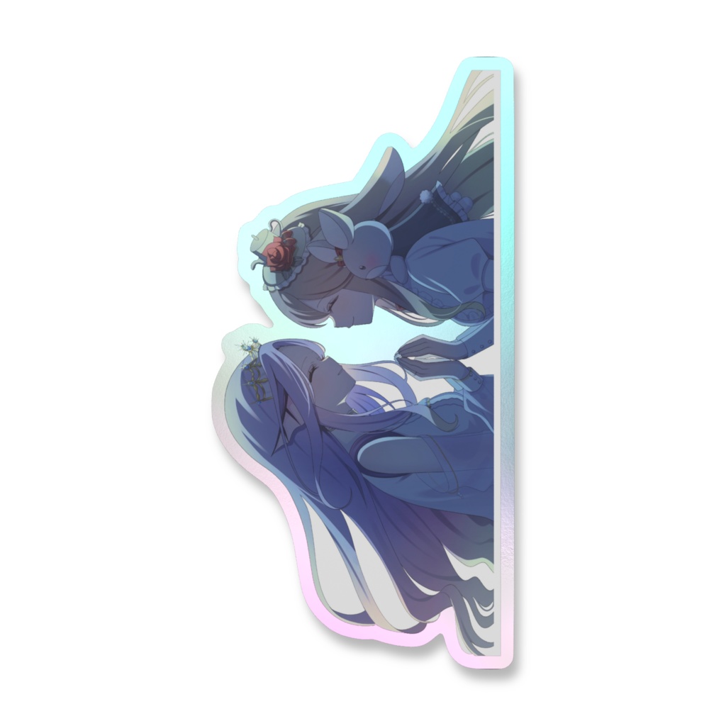 『満月の誓い』オーロラステッカー