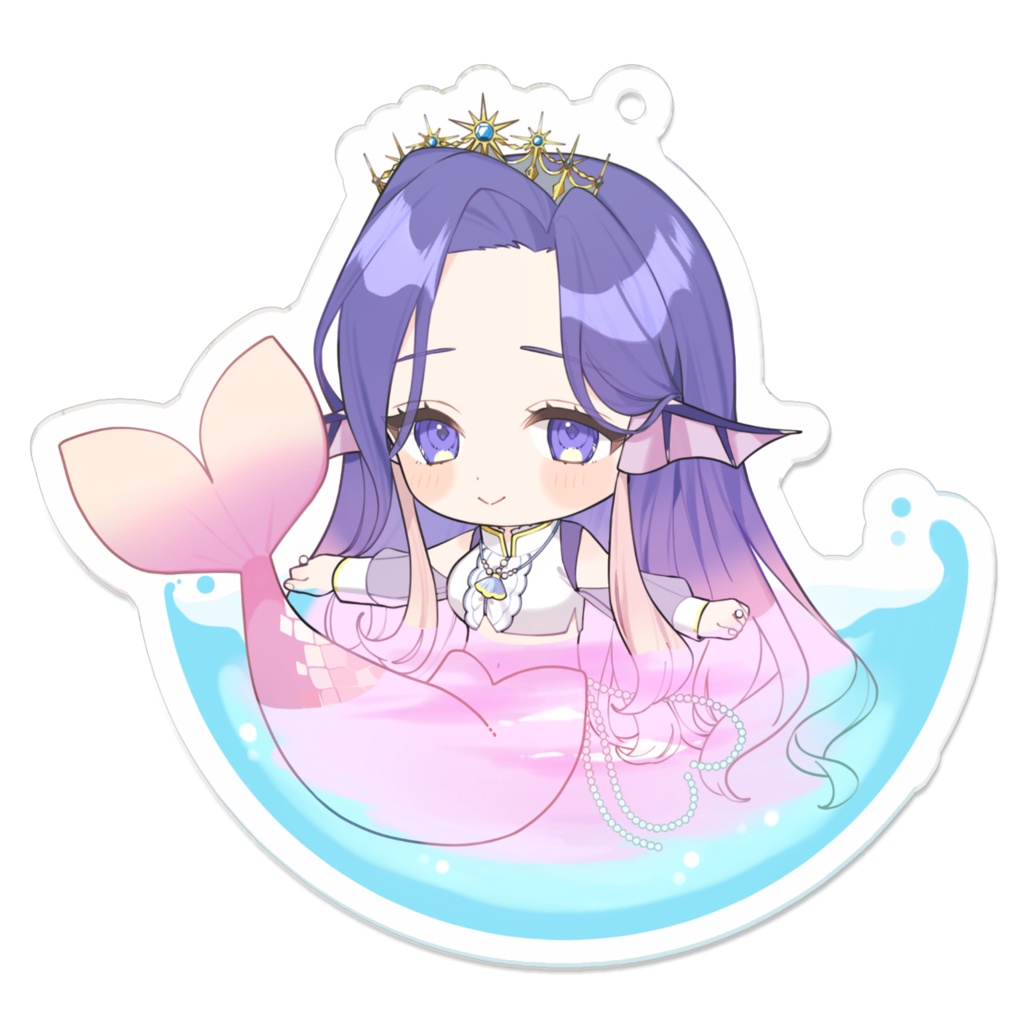 夜明の『こころの泉』ゆらゆらアクキー