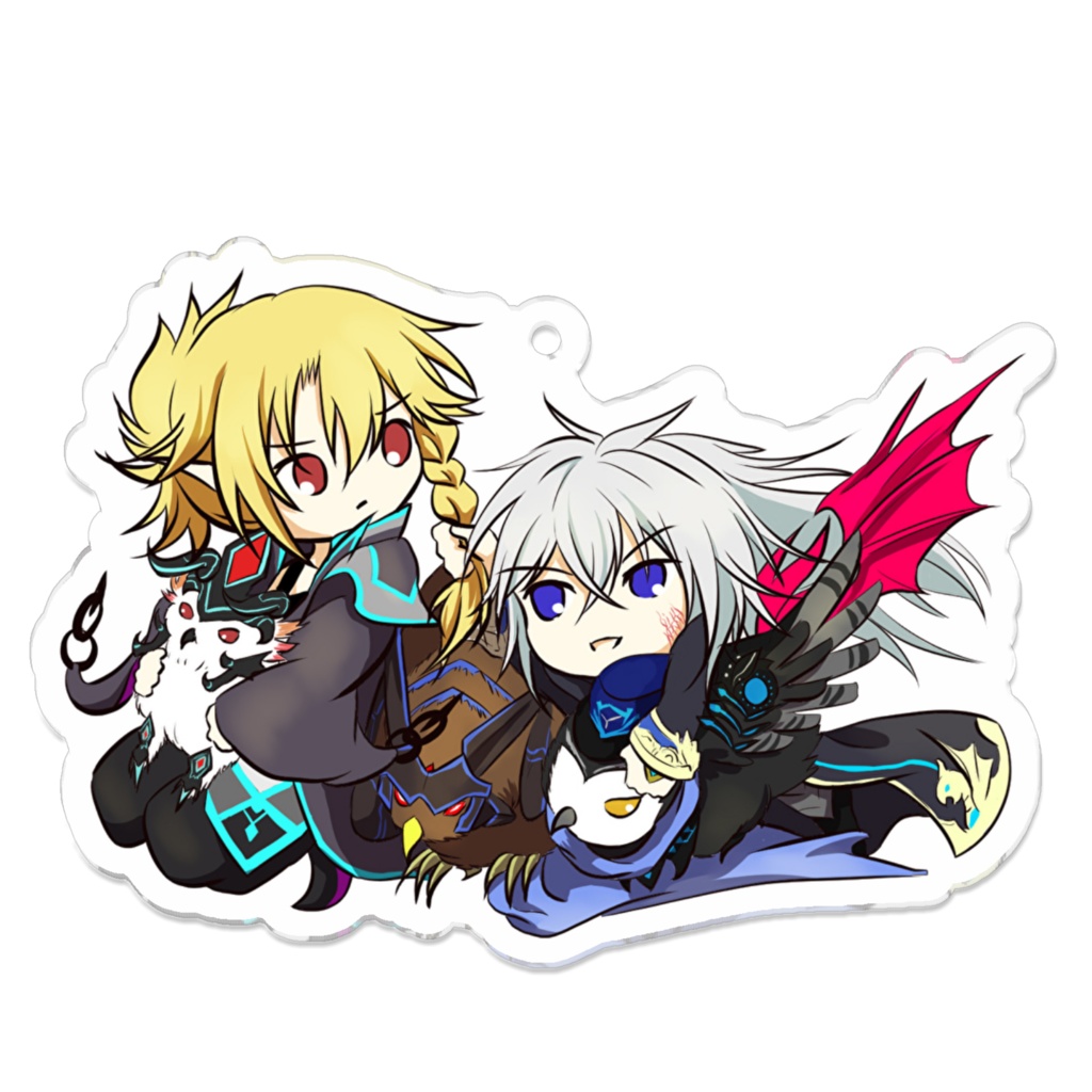 ルアードとウスキアスと鳥さん達