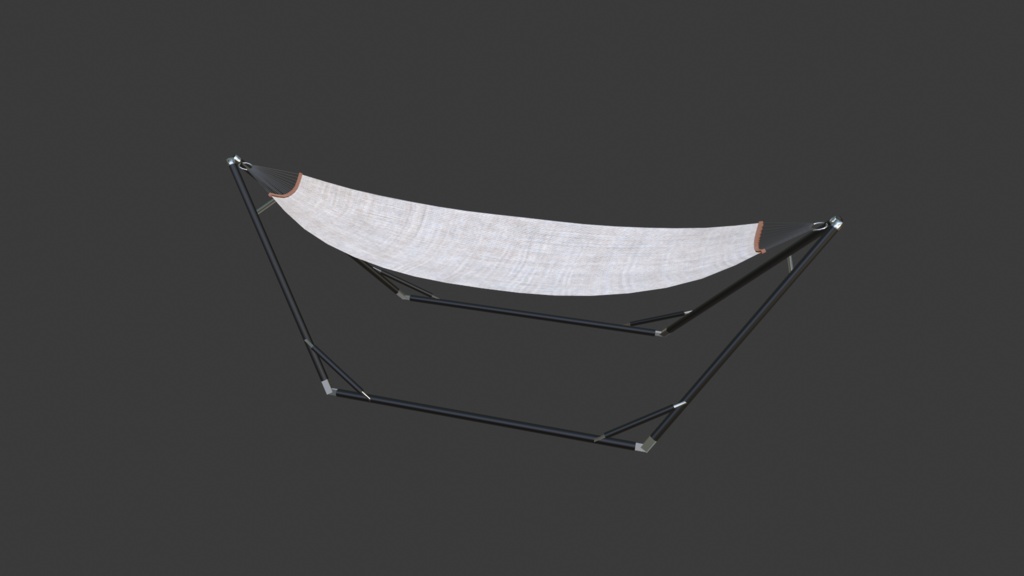 【3Dモデル】ハンモック