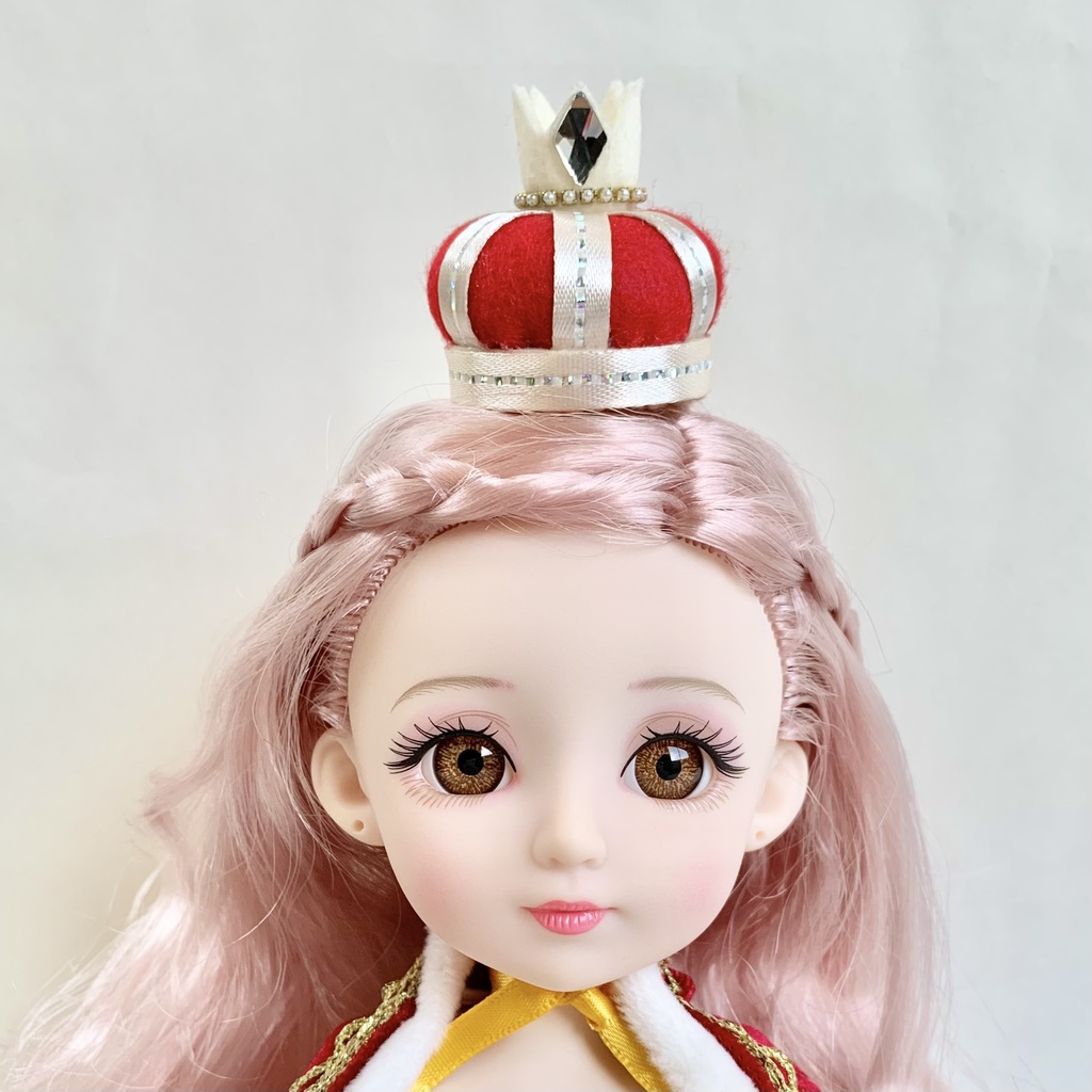 【受注制作】フェルトの王冠　ぬい・ドール用