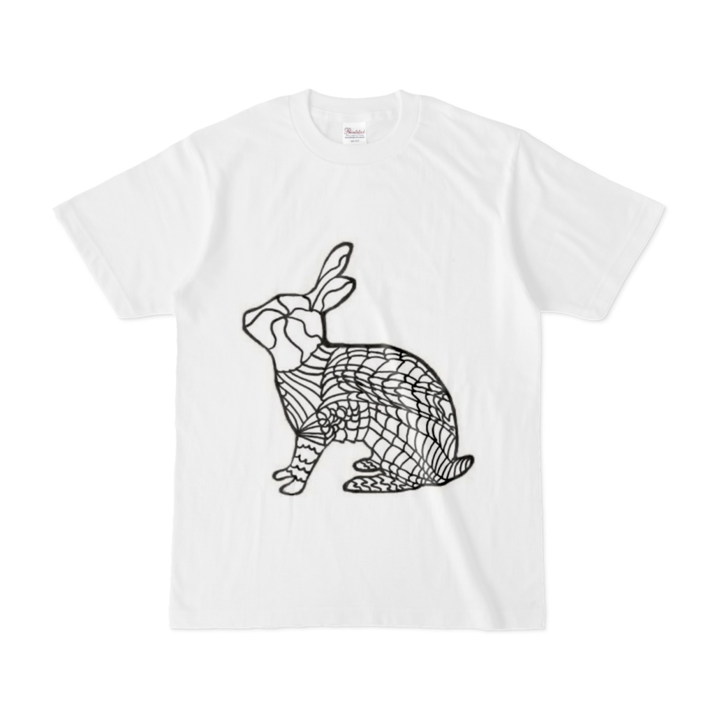 切り抜き兎