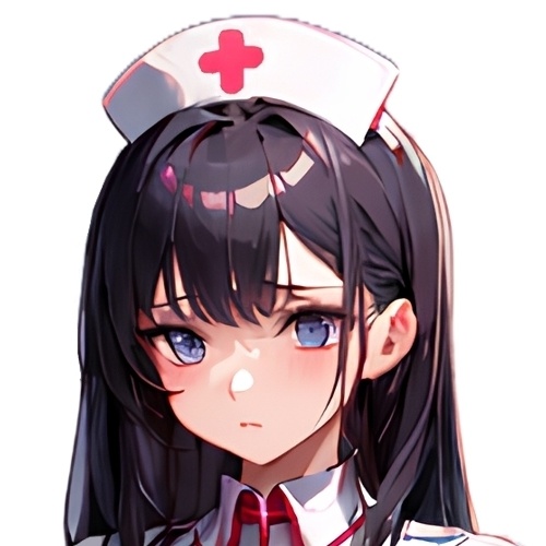物憂げナースさん立ち絵