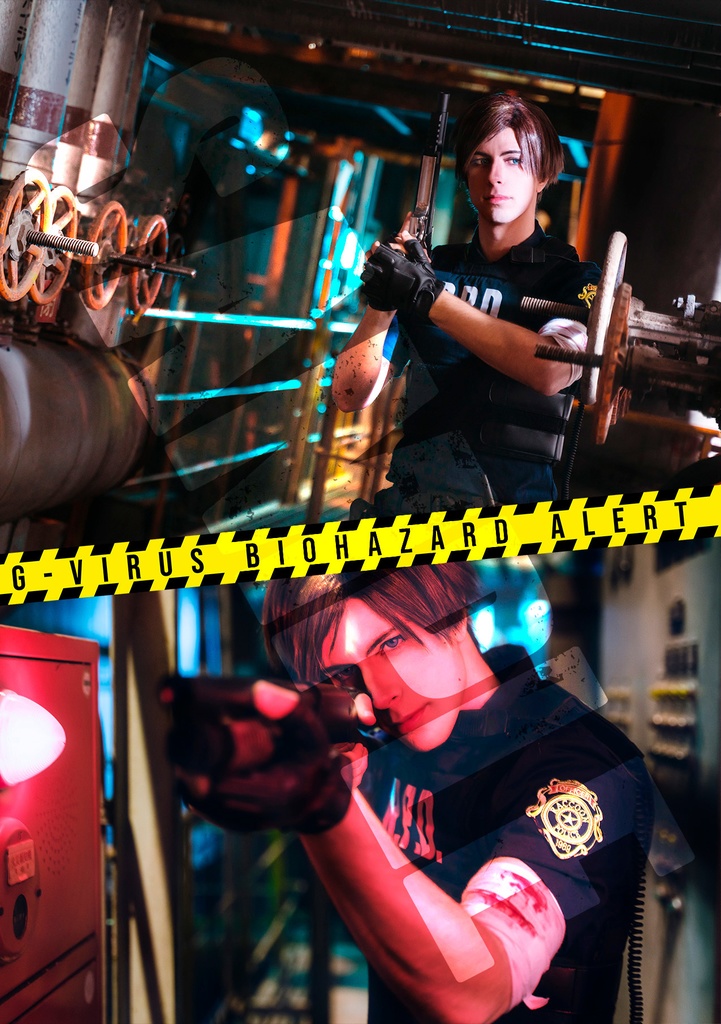 【バイオハザード】RE:SISTANCE & RE:VOLUTION・レオンダブル写真集