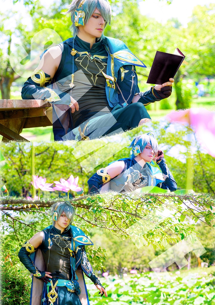 【原神】TEYVAT MEMORIES II (テイワット・メモリーズ2) ・原神5人キャラ写真集