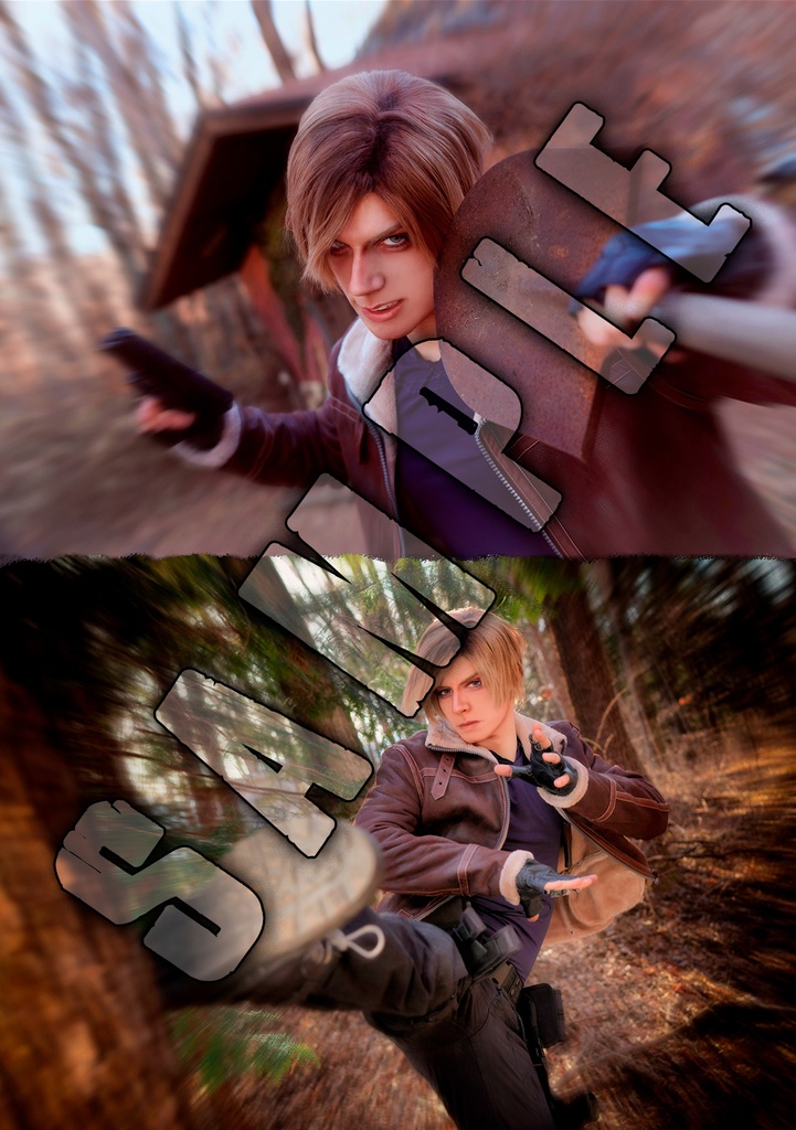 【バイオハザードRE:4】 RE:VIR4L (リバイラル) ・ レオンSケネディ写真集