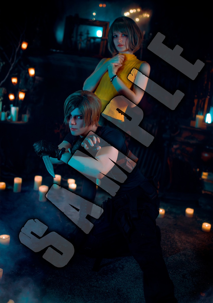 【バイオハザードRE:4】 RE:VIR4L (リバイラル) ・ レオンSケネディ写真集