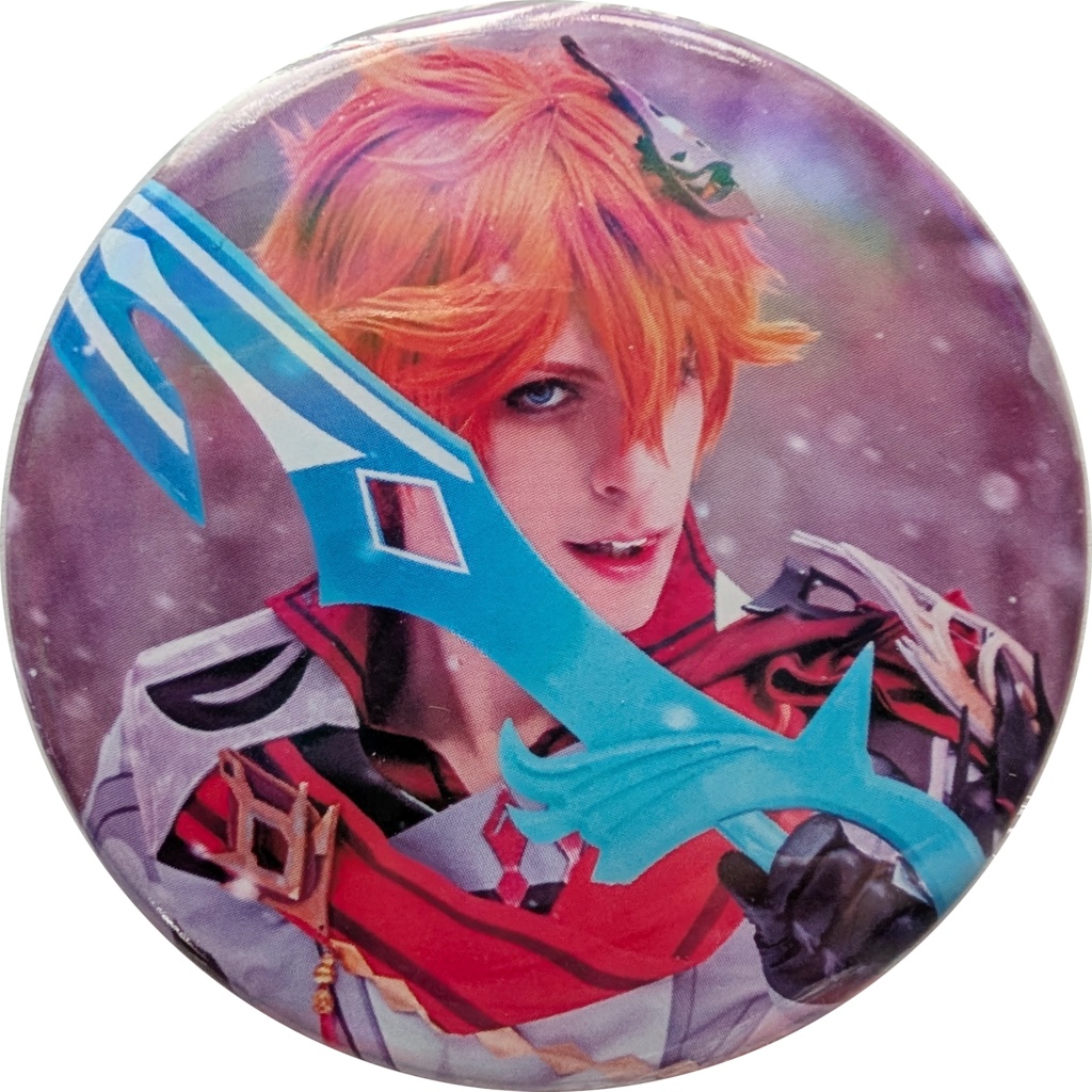 クロウコスプレの缶バッジ(複数キャラ)