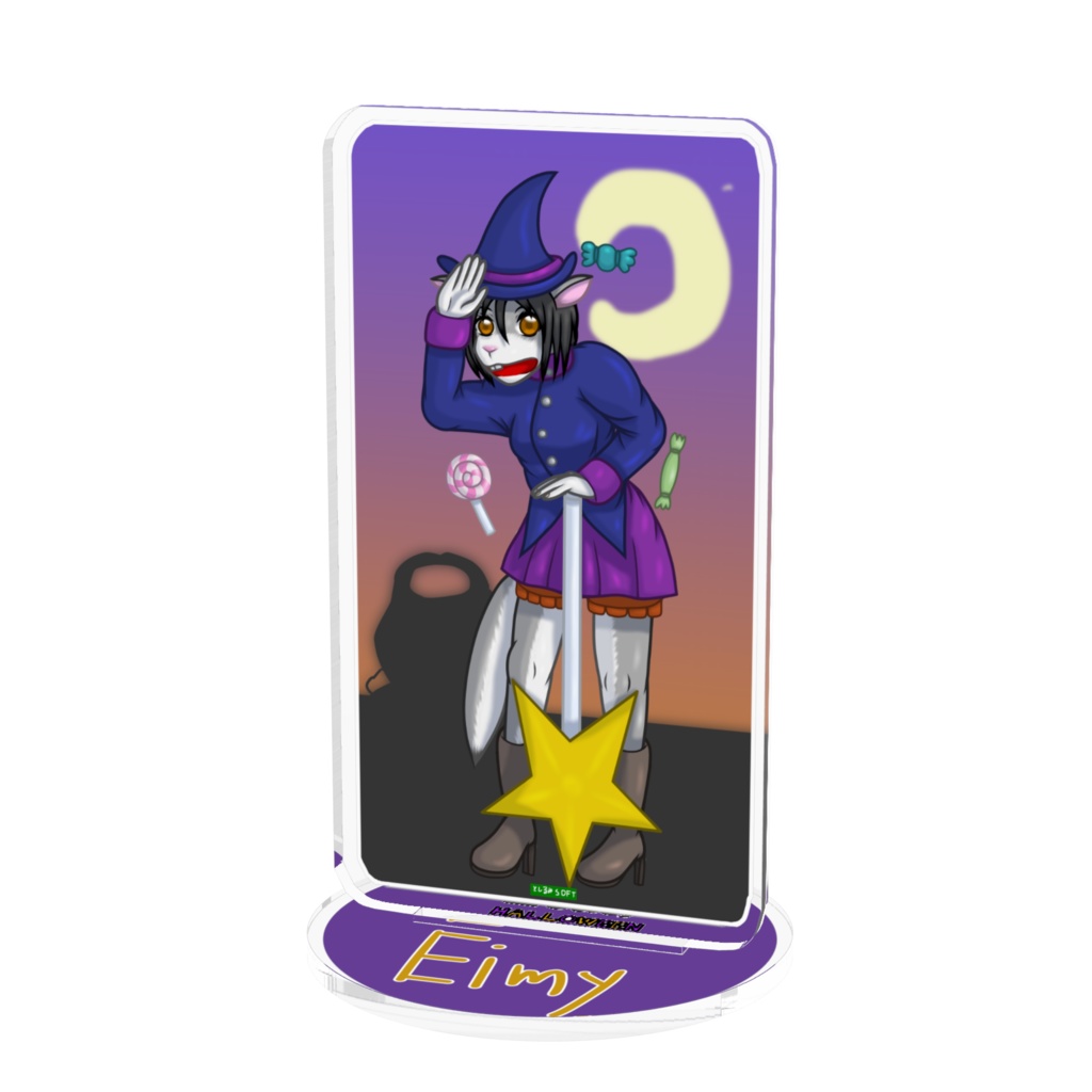 2025ハロウィン「魔女エイミィ」アクリルフィギュア