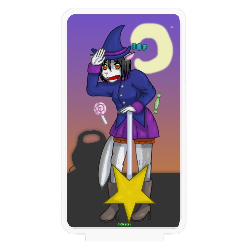 2025ハロウィン「魔女エイミィ」アクリルフィギュア