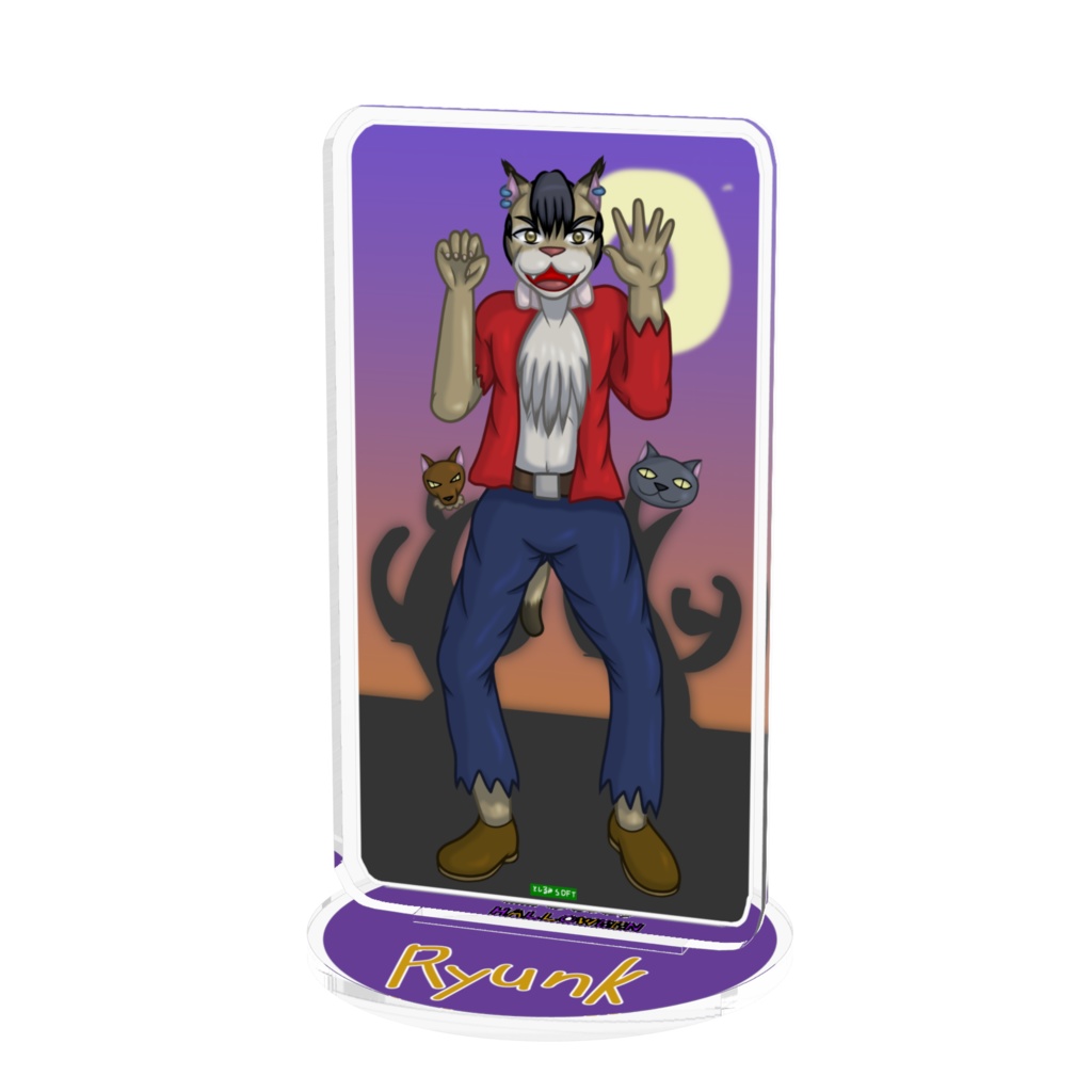 2025ハロウィン「狼男リュンク」アクリルフィギュア