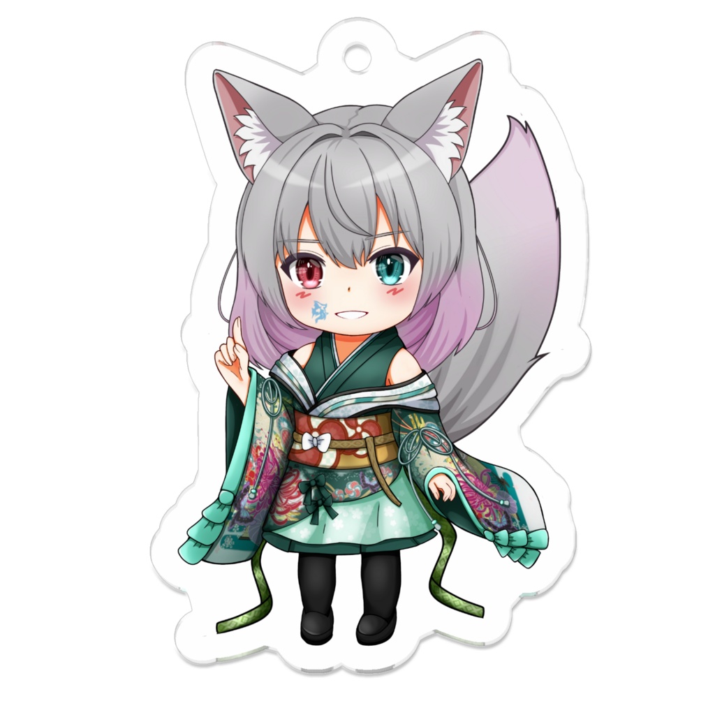 Лисаたゃ アクリルキーホルダー