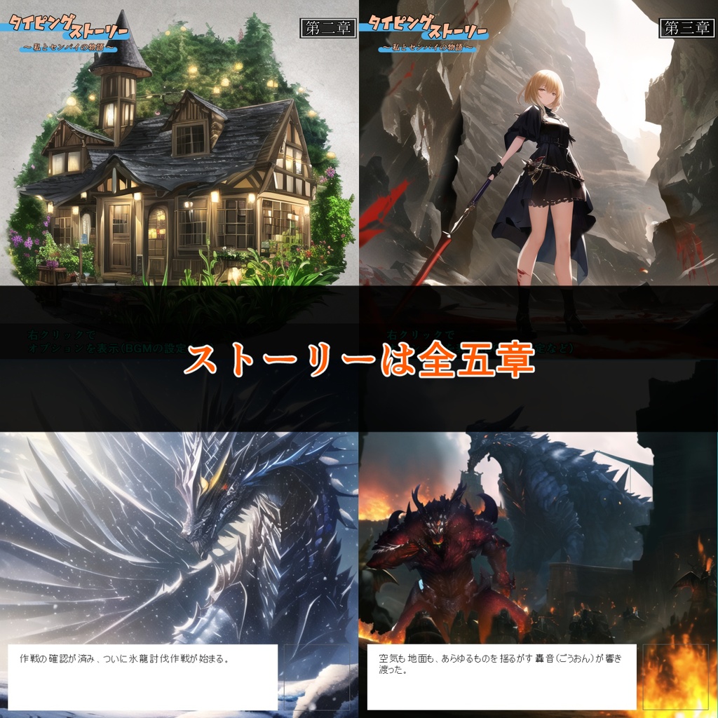 タイピングストーリー ~私とセンパイの物語~