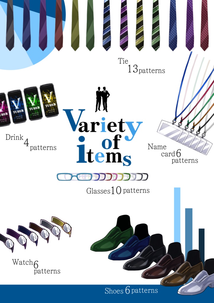 【汎用モデル】カスタムスーツ【Live2D】