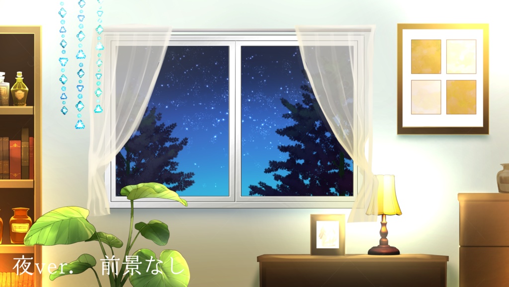 【動く背景】風薫る部屋【Live2D】