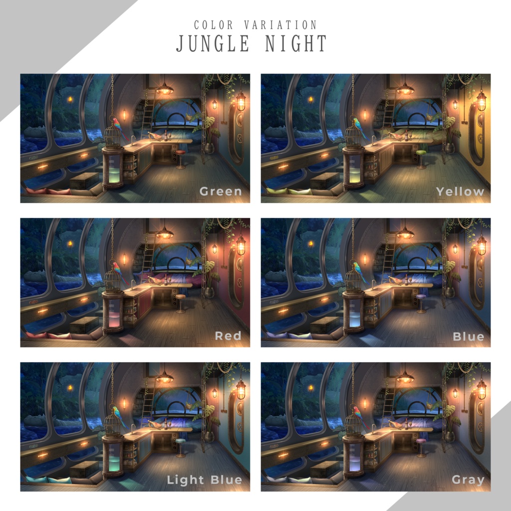 【動く背景】潜水艇のジャングルクルーズ【限定SALE!】