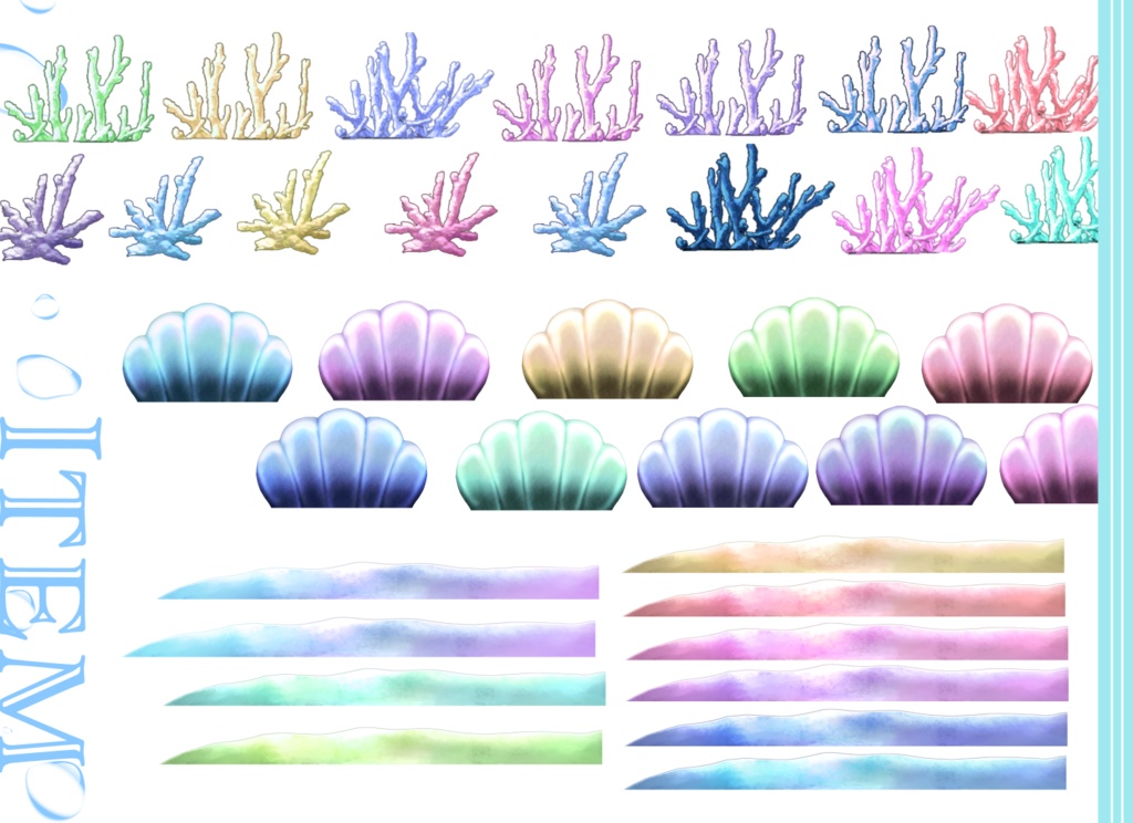 【動く背景】マーメイドリトリート【Vtuber向け】